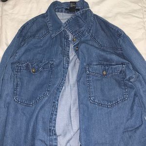 Denim blouse